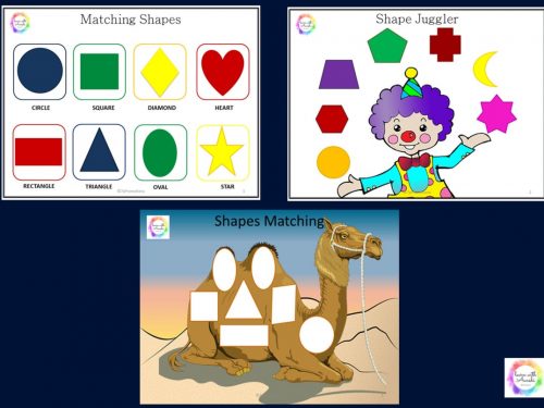 Shapes Matching Worksheet (PDF)