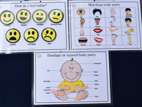 My Body & Feelings Worksheets (PDF)