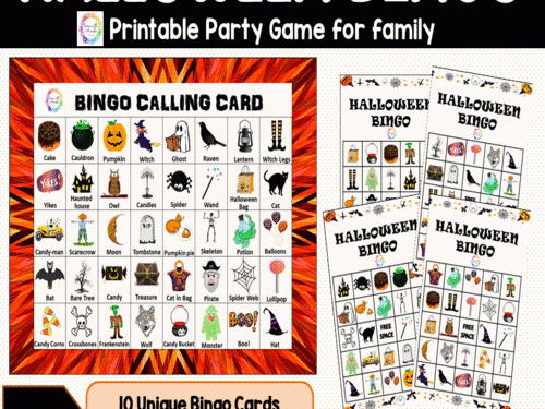 halloween bingo